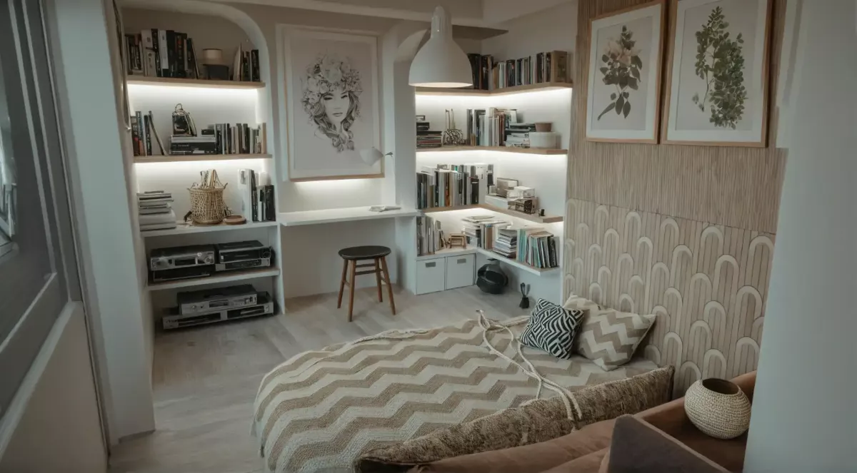 mise en scène d'un aménagement par la modélisation